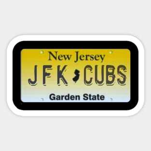 CUB PLATE Sticker